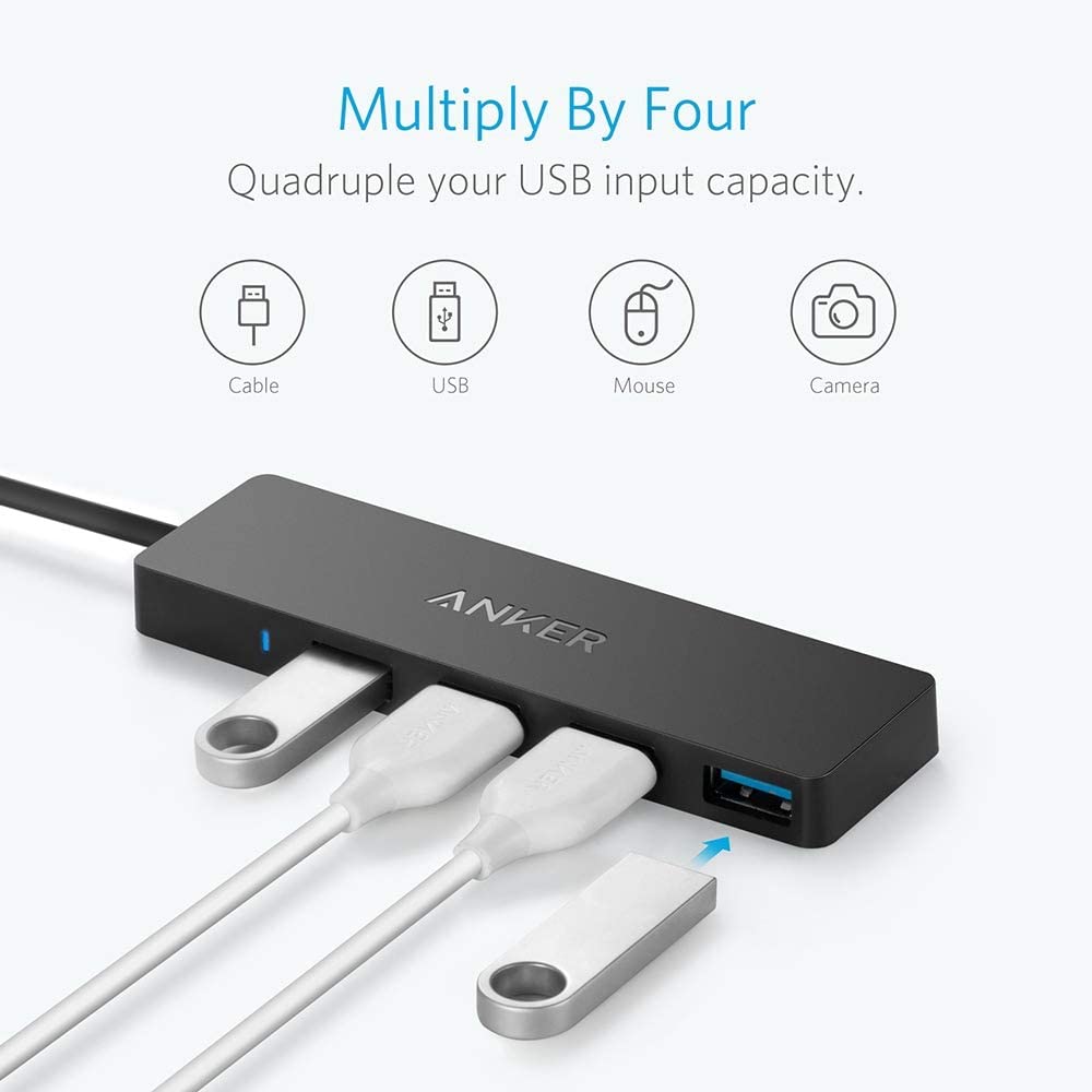 Anker UltraSlim 4-Port USB 3.0 Data Hub - Imagen 5