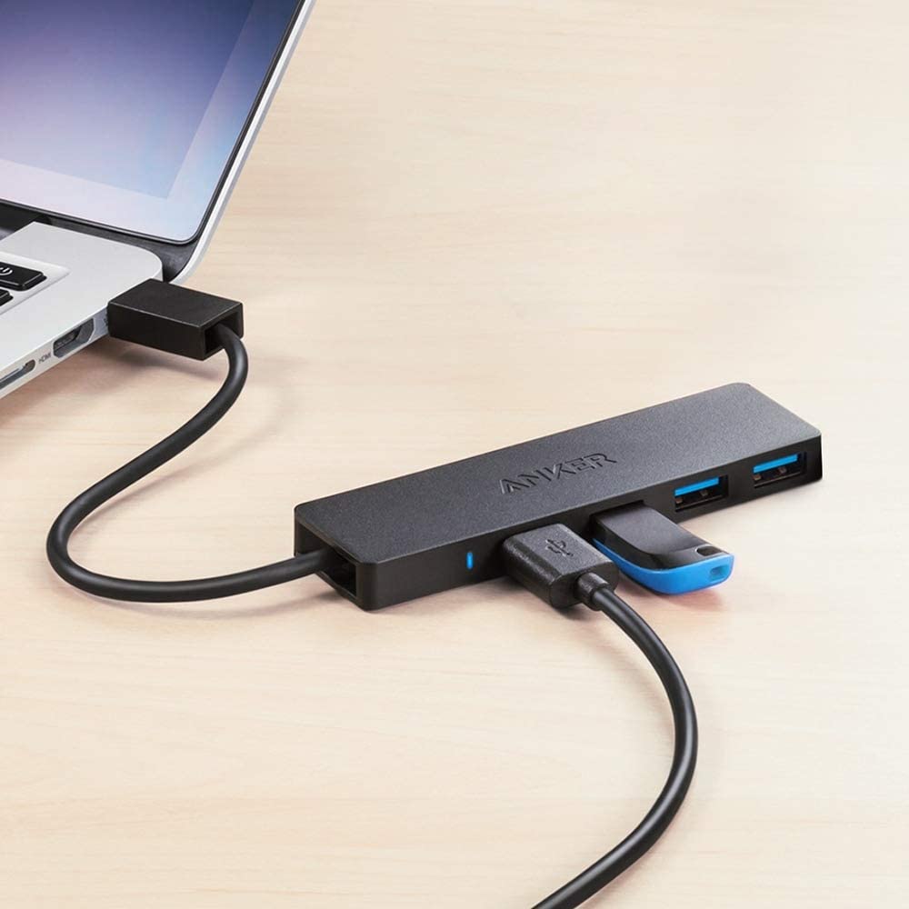 Anker ultraslim 4 port usb 3 0 data hub anker panama