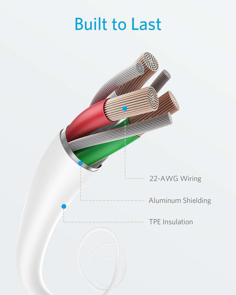 Anker PowerLine II Lightning 3ft - Imagen 8