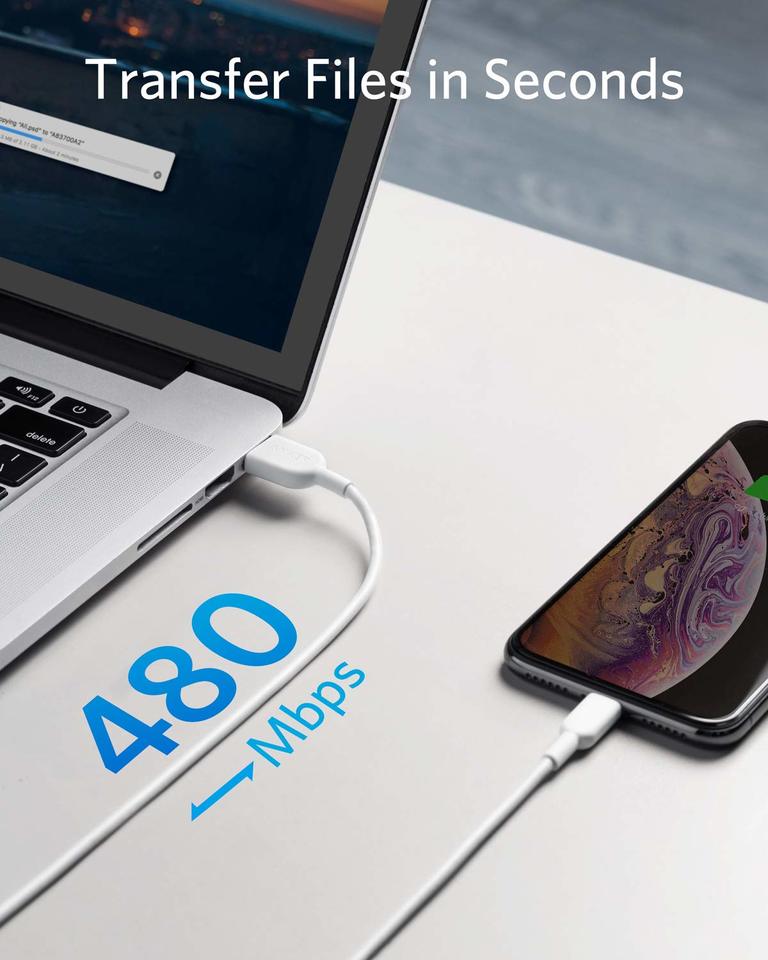 Anker PowerLine II Lightning 3ft - Imagen 9