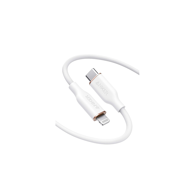 PowerLine III Flow USB-C with Lightning Connector 6ft Blanco