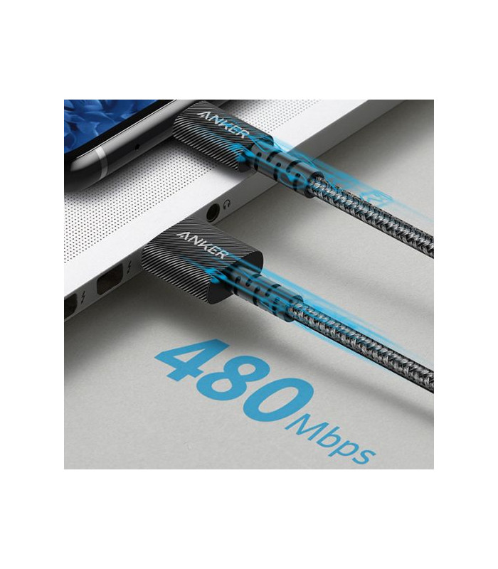 PowerLine Select+ USB-C a USB 2.0 3 ft - Imagen 4