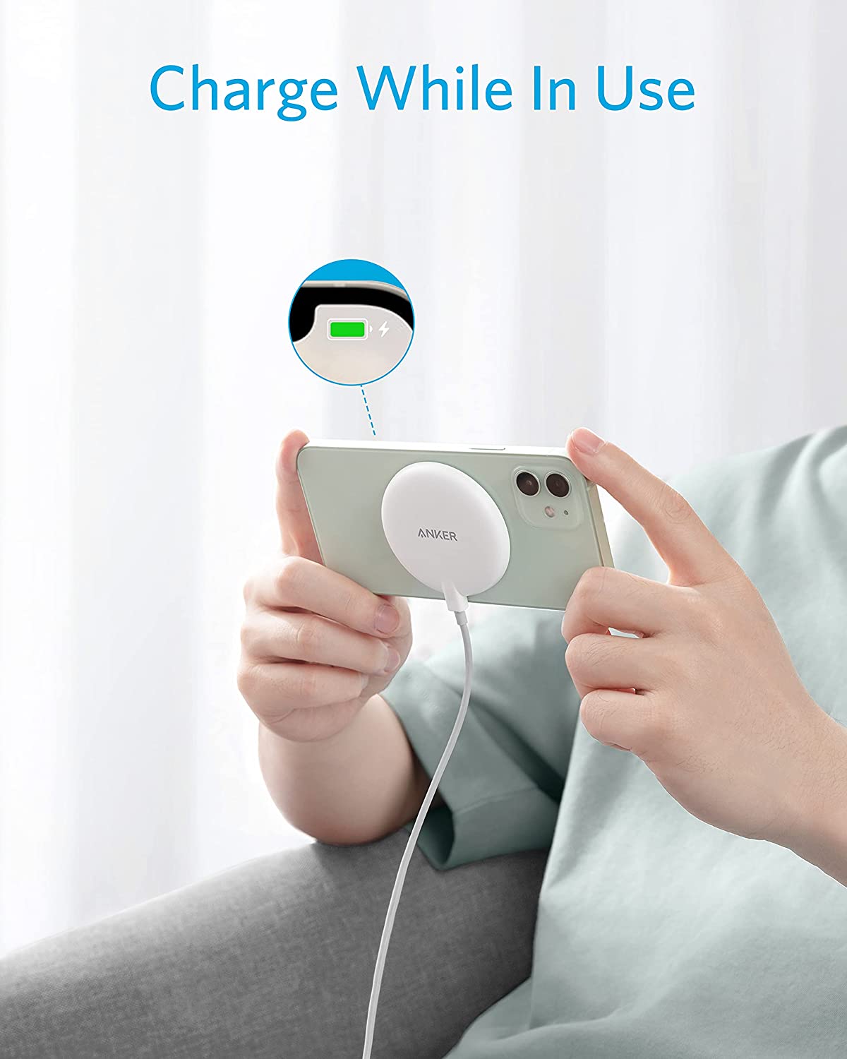 PowerWave MagSafe Pad Blanco - Imagen 2