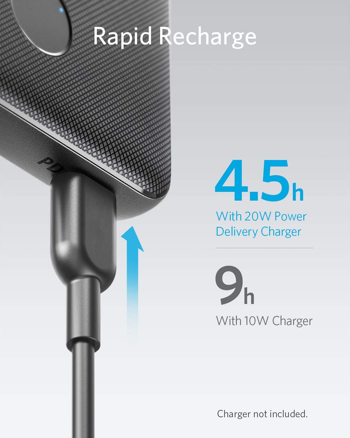 PowerCore Slim 10000 PD 20 Watts Negro - Imagen 7