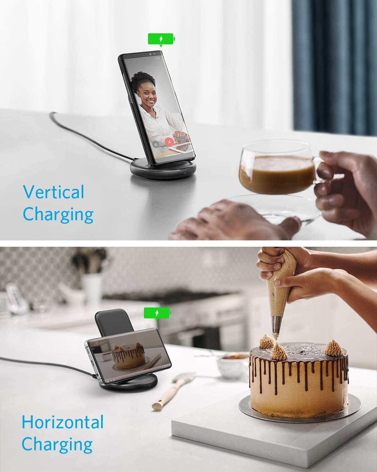 PowerWave II Stand 15 W+Power Adapter - Imagen 4