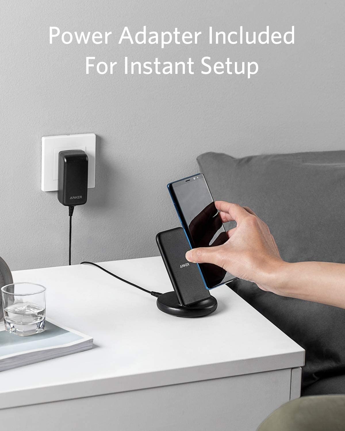 PowerWave II Stand 15 W+Power Adapter - Imagen 7