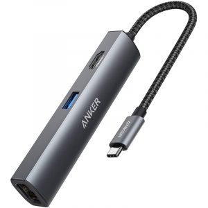 PowerExpand+ 5-in-1 USB-C Ethernet Hub (Anker 533)