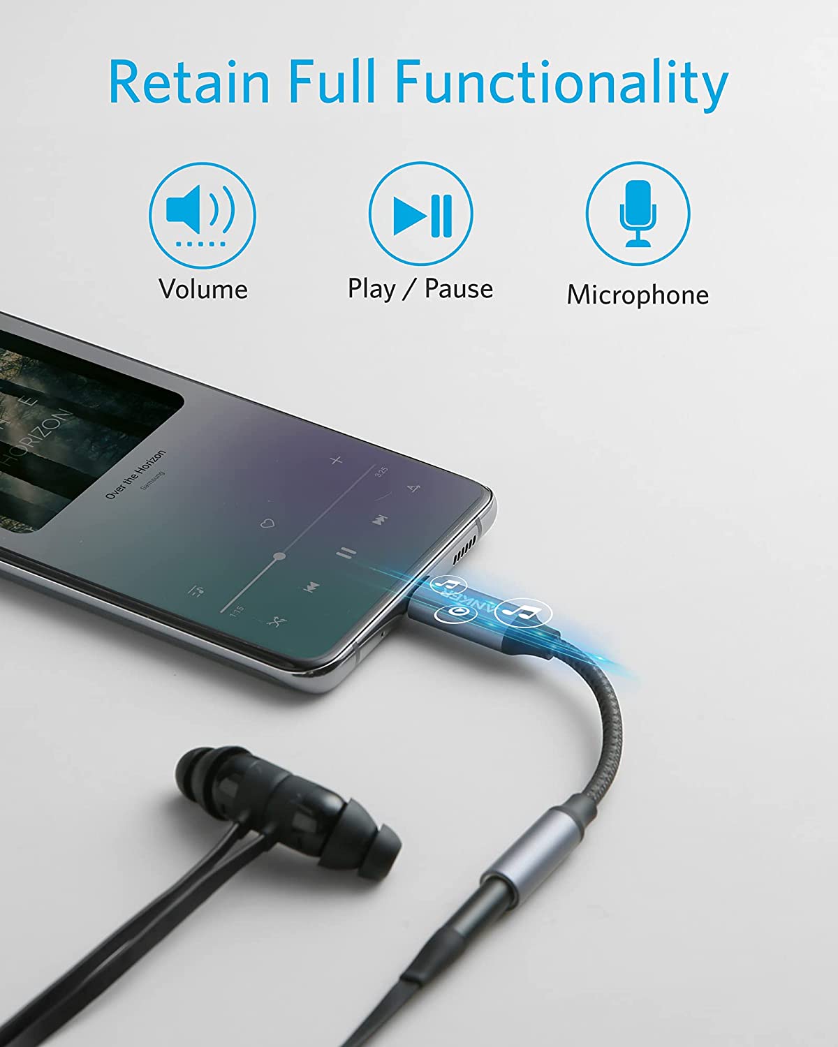 Audio Adapter USB-C to 0.138 in - Imagen 2