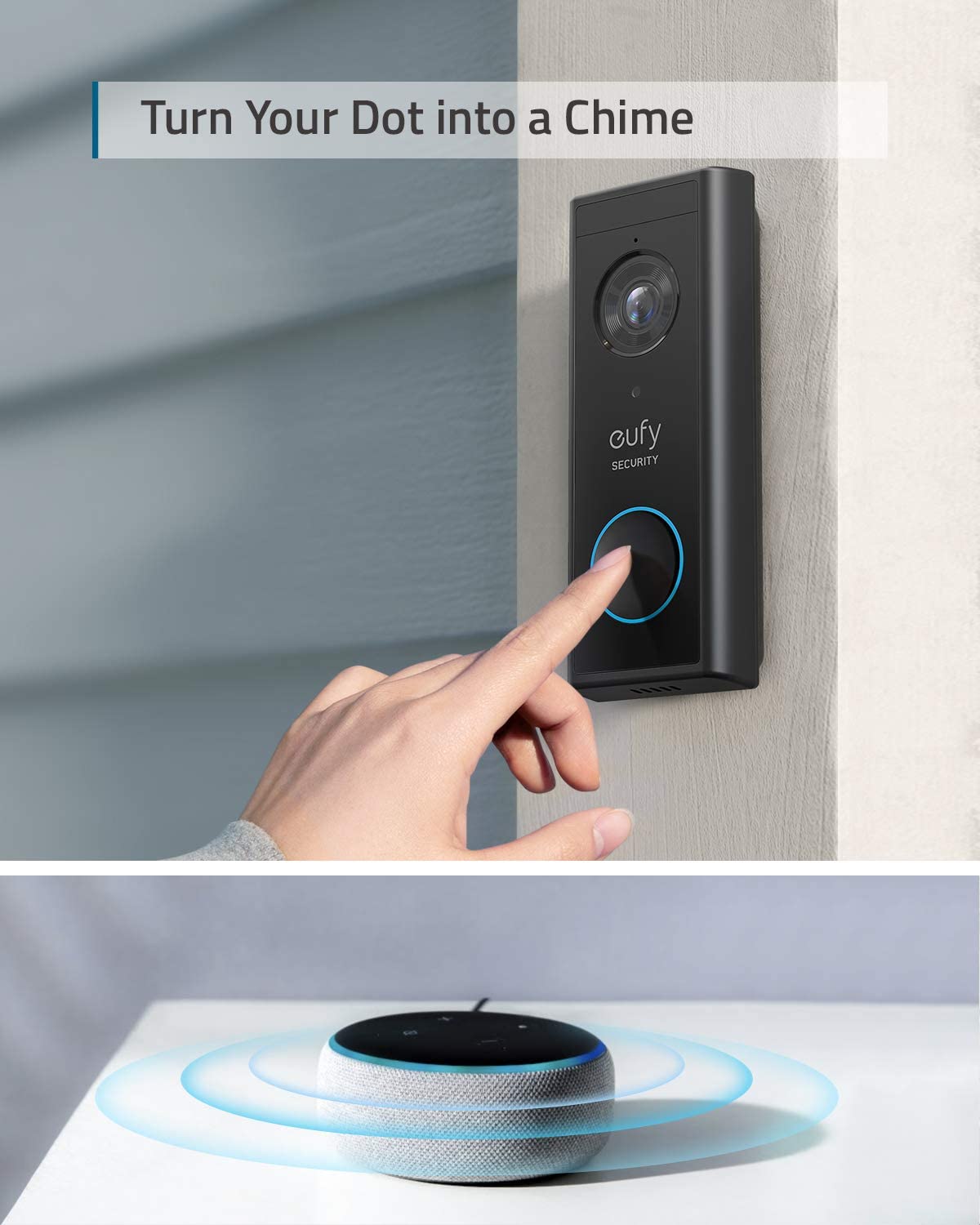 Eufy Battery Video DoorBell 2K HD (HomeBase) - Imagen 4