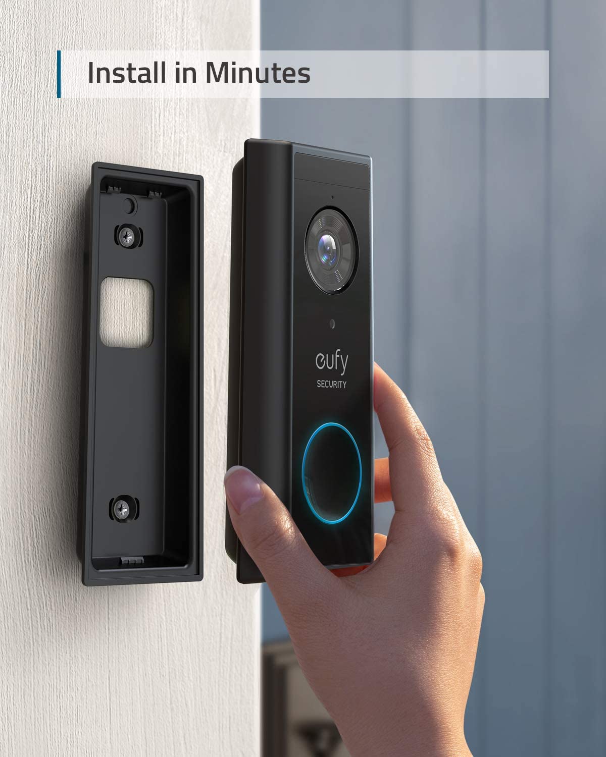 Eufy Battery Video DoorBell 2K HD (HomeBase) - Imagen 5