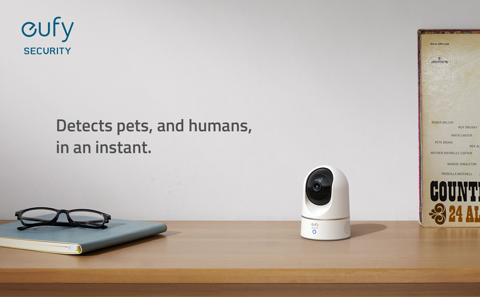 Eufy Indoor Pan&Tilt security Cámara interior S220, 2K - Imagen 7