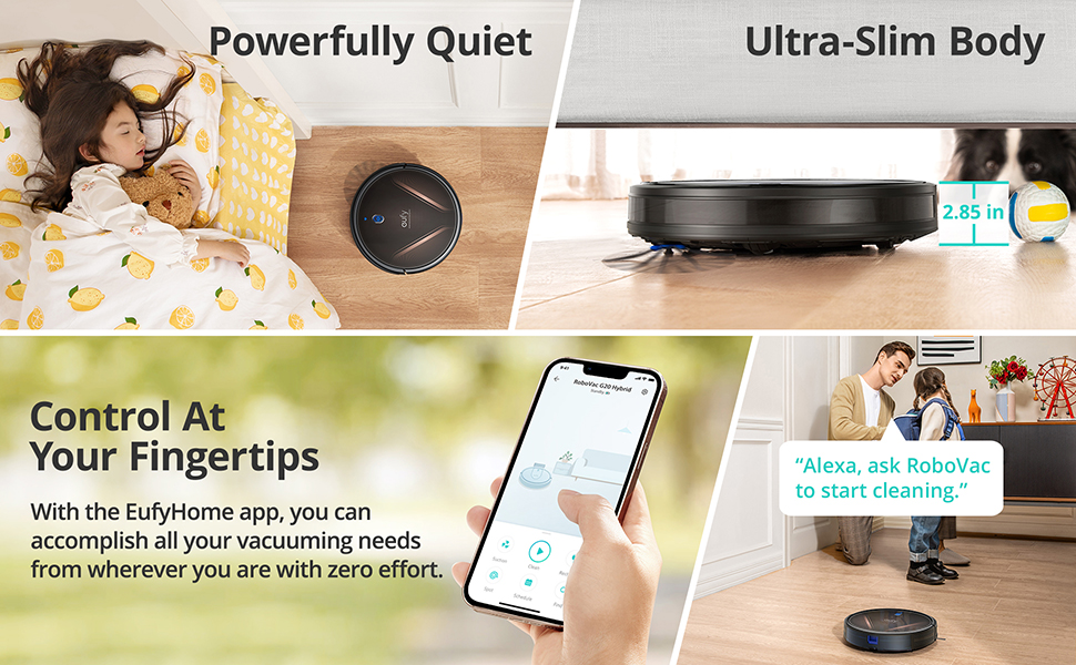 Eufy RoboVac G20 Hybrid - Imagen 11