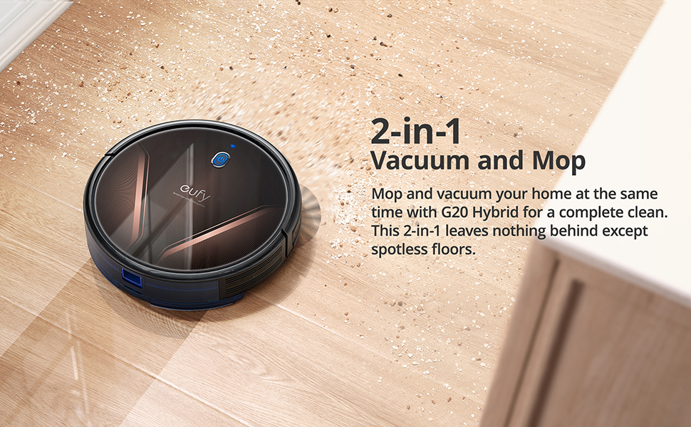 Eufy RoboVac G20 Hybrid - Imagen 9