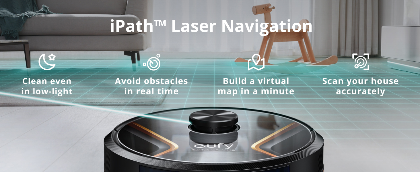 Eufy RoboVac X8 Hybrid Negro - Imagen 13