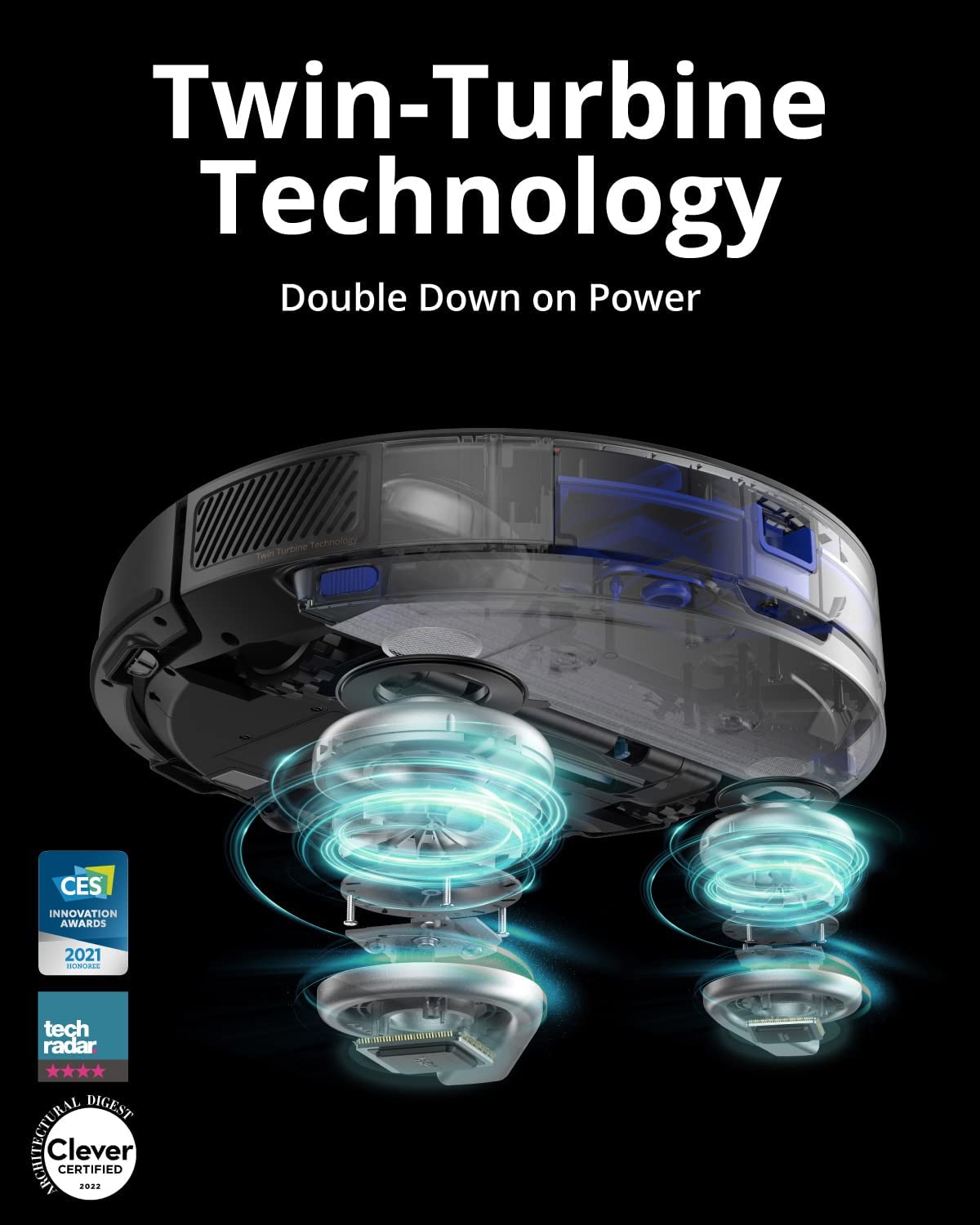 Eufy RoboVac X8 Hybrid Negro - Imagen 2