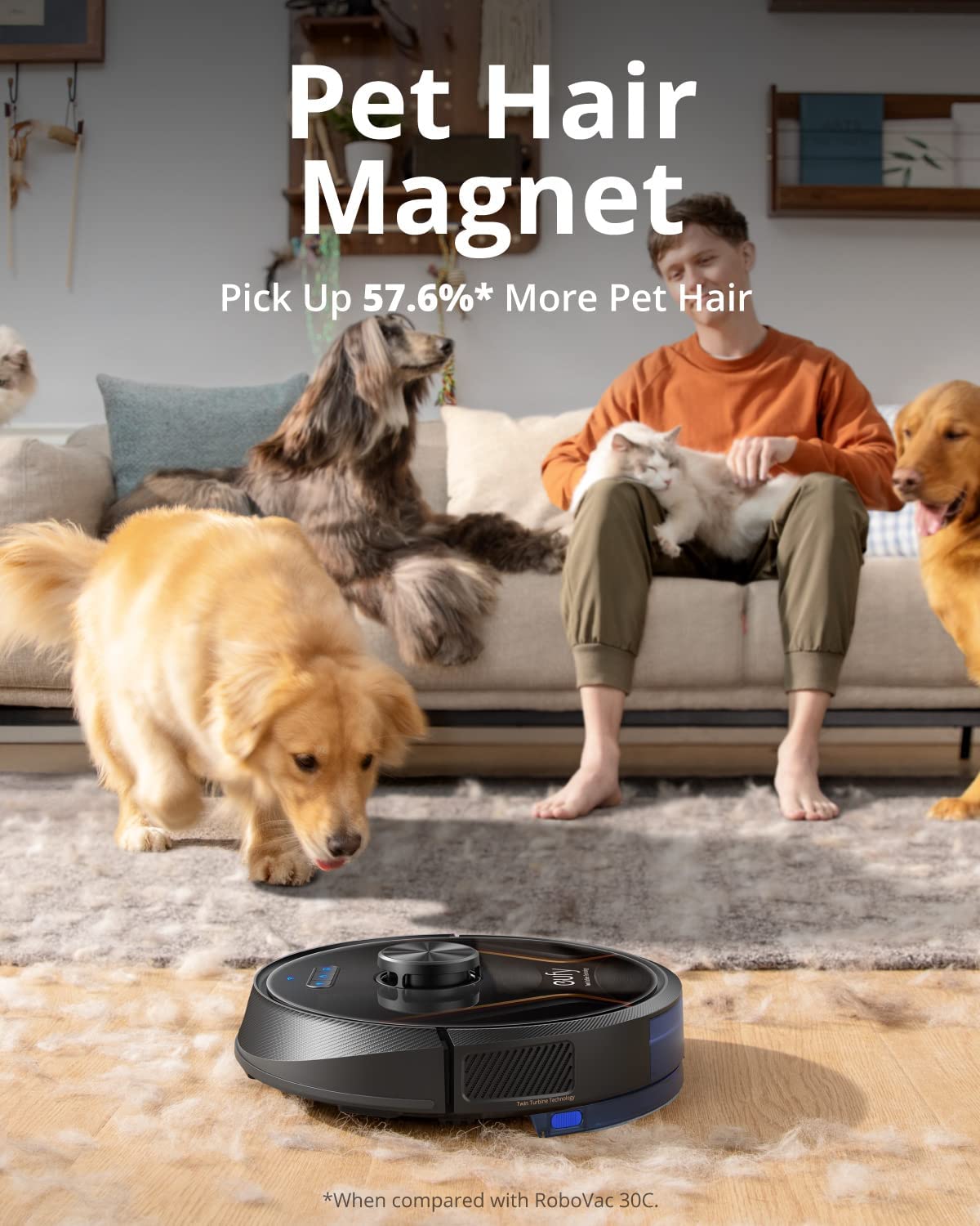Eufy RoboVac X8 Hybrid Negro - Imagen 4