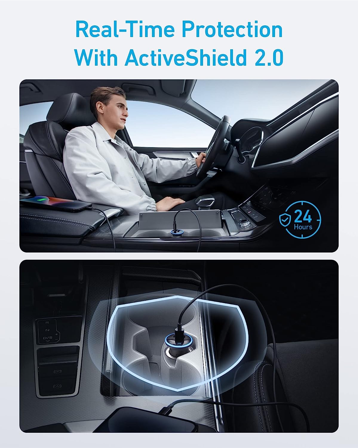 Anker 323 Car Charger (52.5W) PD - Imagen 5
