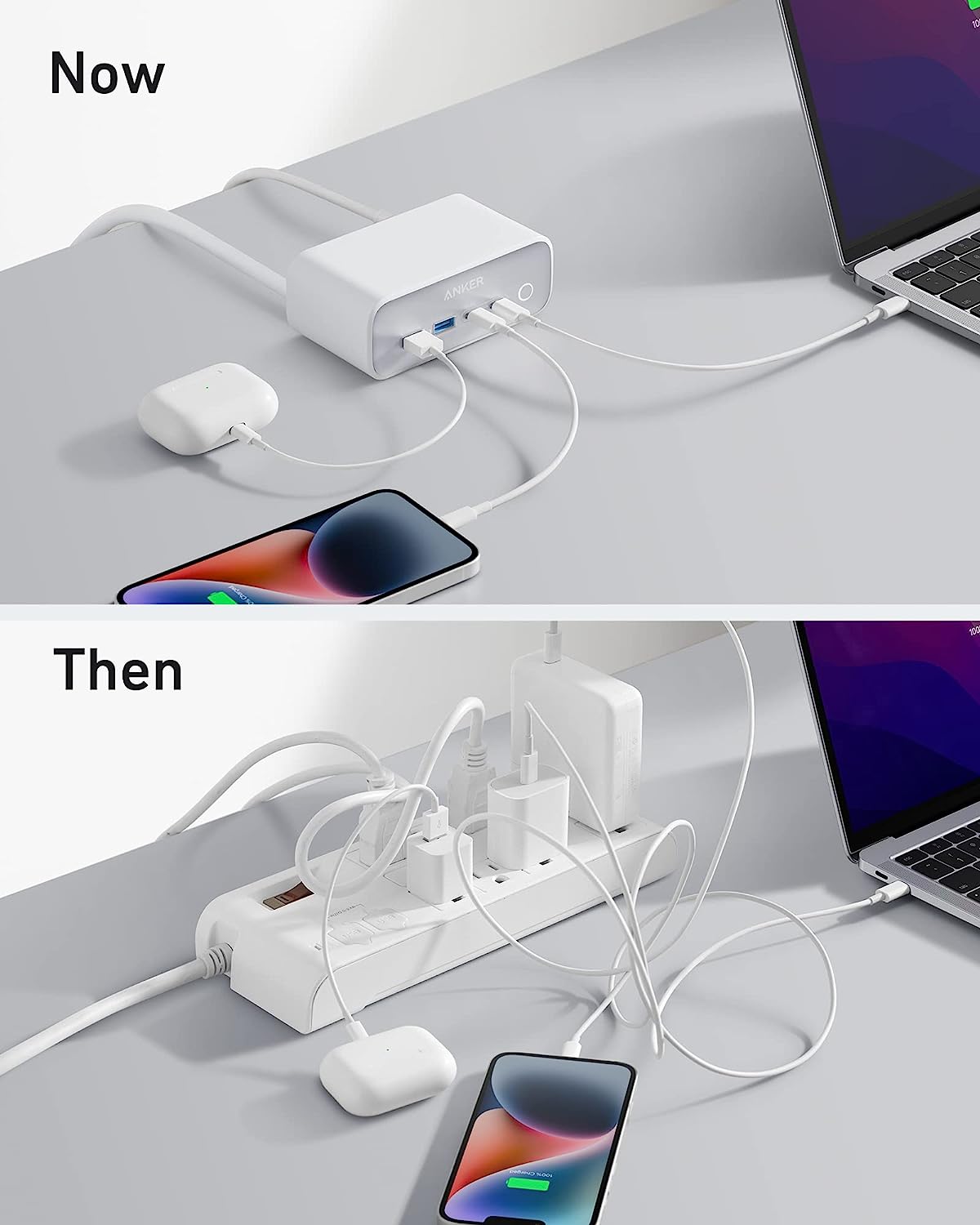 Anker 525 Charging Station Blanco - Imagen 4