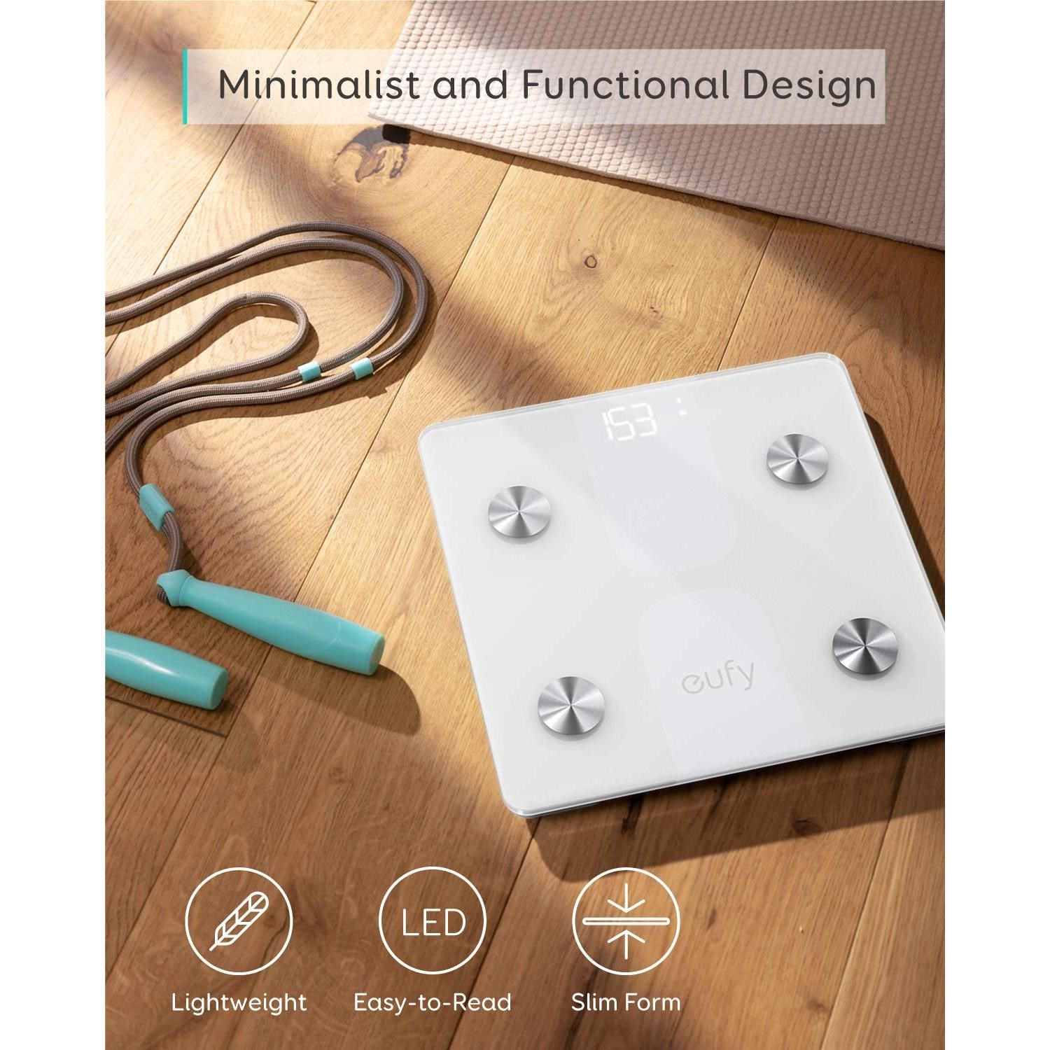 Eufy Scale C1 Blanco (Báscula inteligente C1 con Bluetooth) - Imagen 3