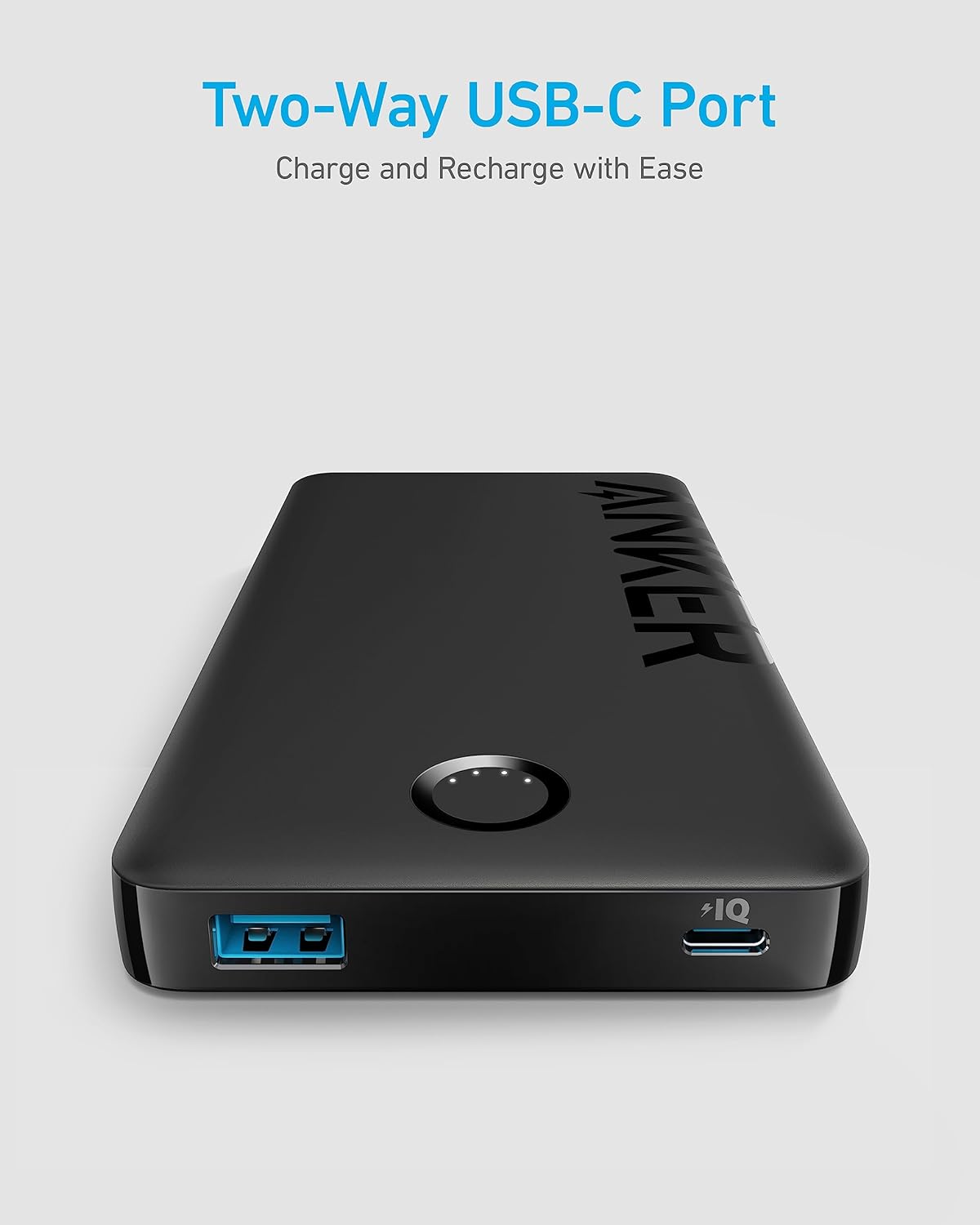 ANKER 323 POWER BANK 10000 MAH NEGRO - Imagen 3