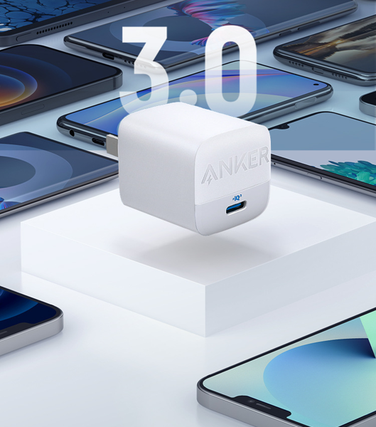 Anker 313 Charger (30 Watts) Blanco - Imagen 7