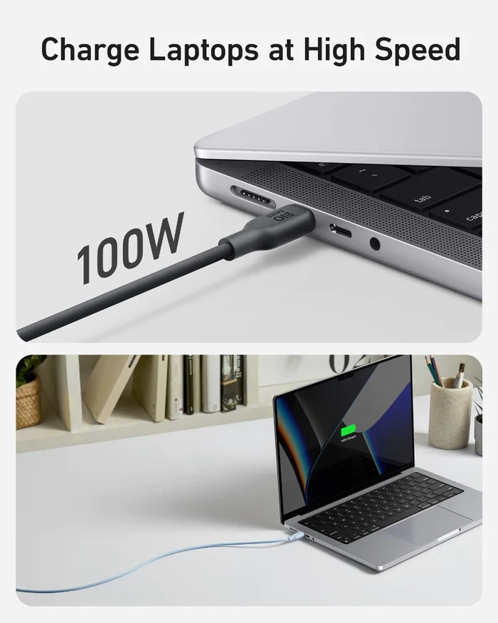 Anker 544 Cable USB-C to USB-C 3ft (Bio Base) Negro - Imagen 2