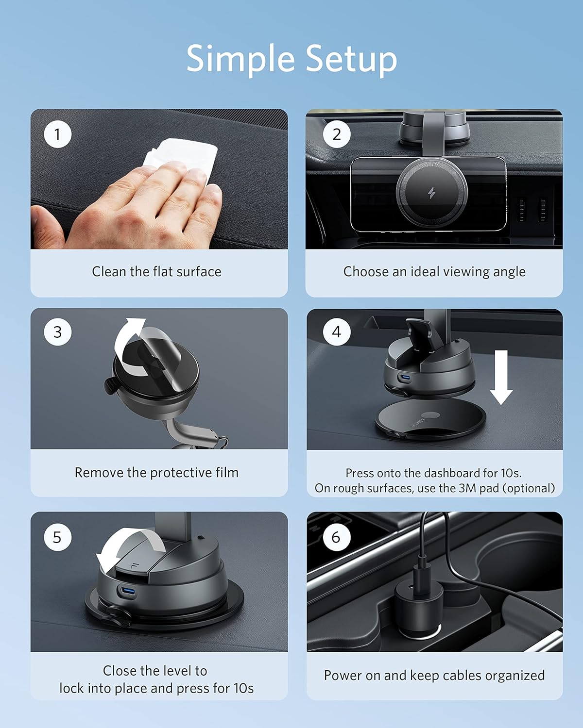 Anker 613 Magnetic Wireless Charger (MagGo) - Imagen 5