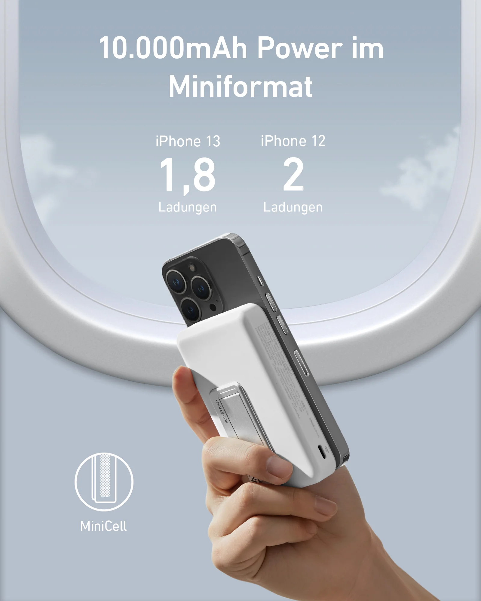 Anker 633 Magnetic Battery MagGo 10000 mAh Blanca - Imagen 5