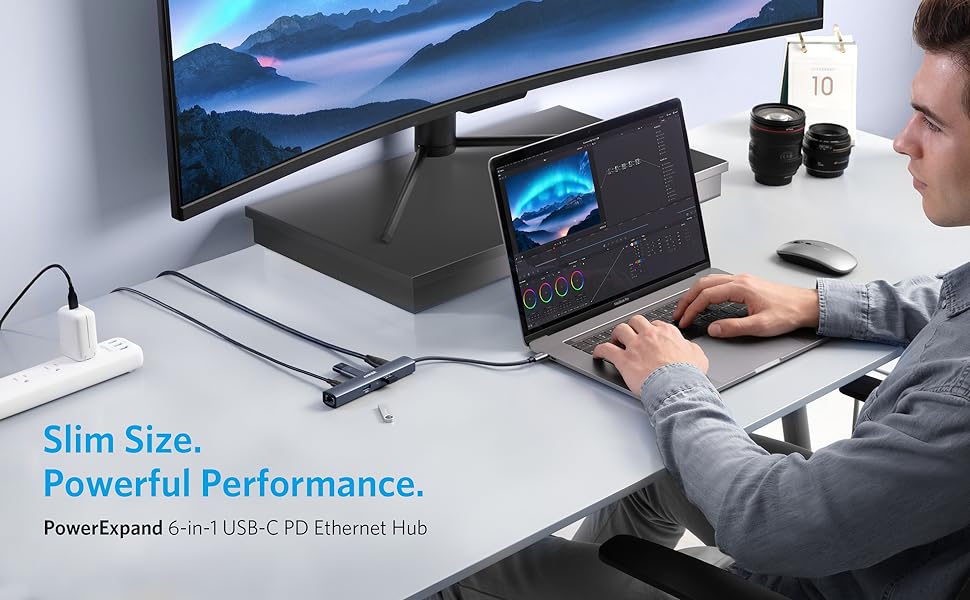 Anker PowerExpand 6-in-1 USB-C PD Ethernet Hub - Imagen 7