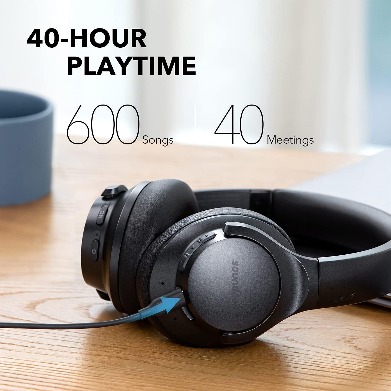 Soundcore life Q20+ Negro - Imagen 5