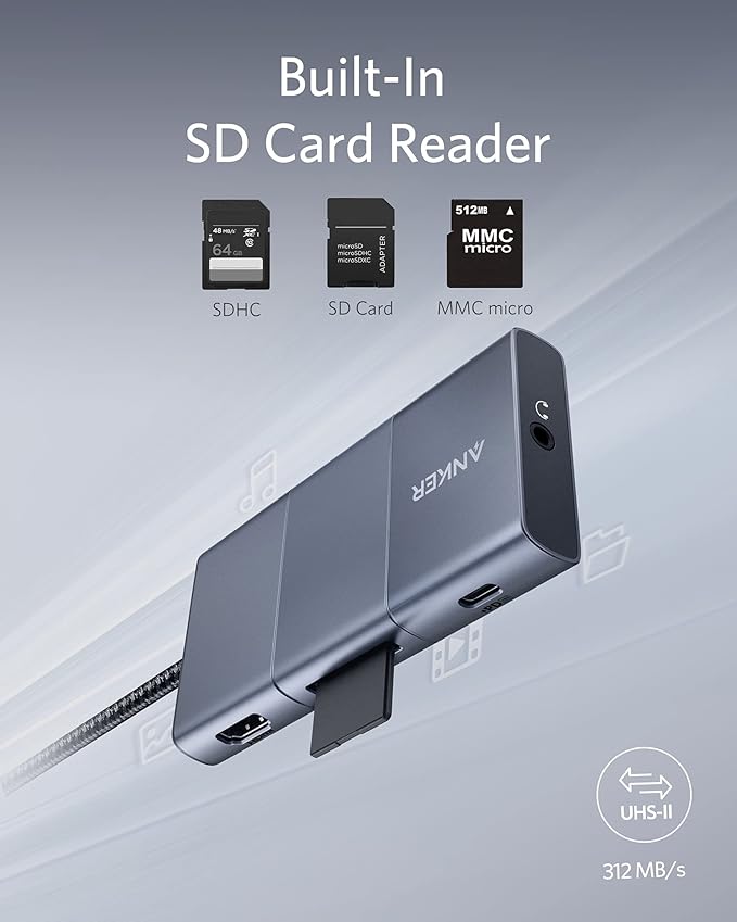 Anker PowerExpand 6-in-1 USB-C 10GBPS HUB - Imagen 7