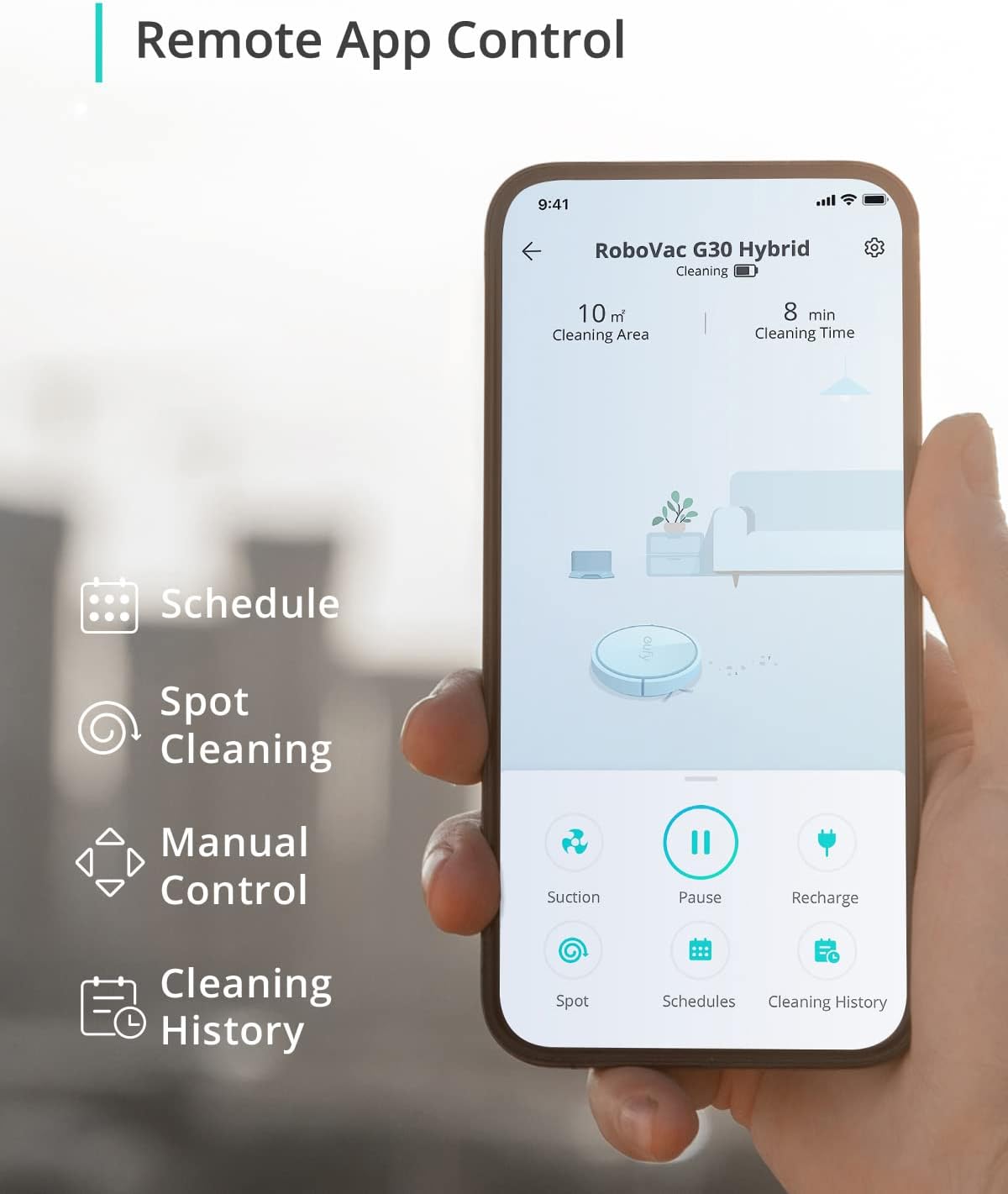 Eufy RoboVac G30 Hybrid - Imagen 6