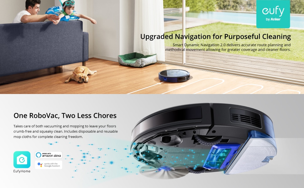 Eufy RoboVac G30 Hybrid - Imagen 7