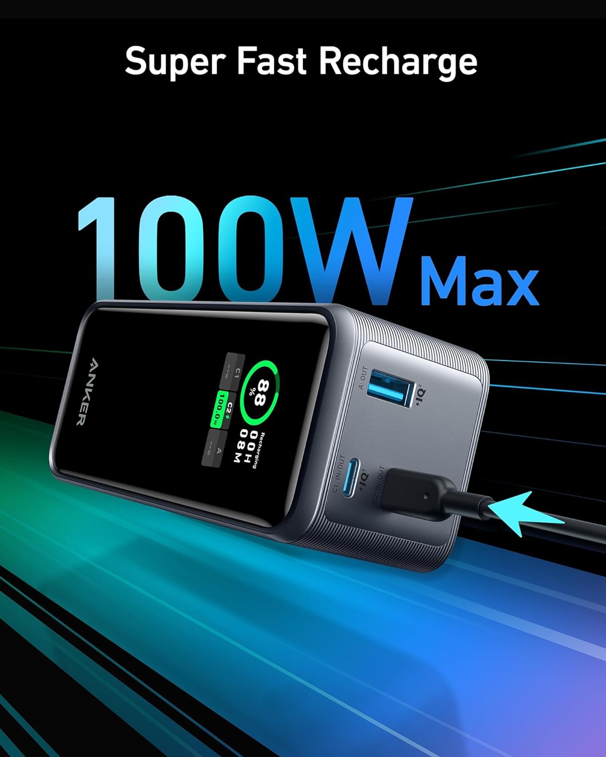 Anker Prime 20,000 mAh Power Bank (200W) - Anker Panama
