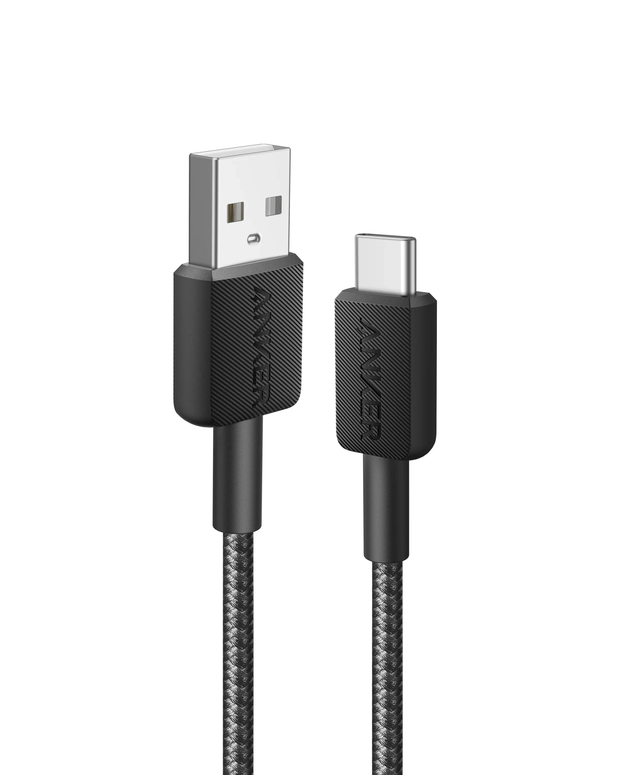 Anker 322 USB-A to USB-C Cable (3ft Braided) Negro - Imagen 5