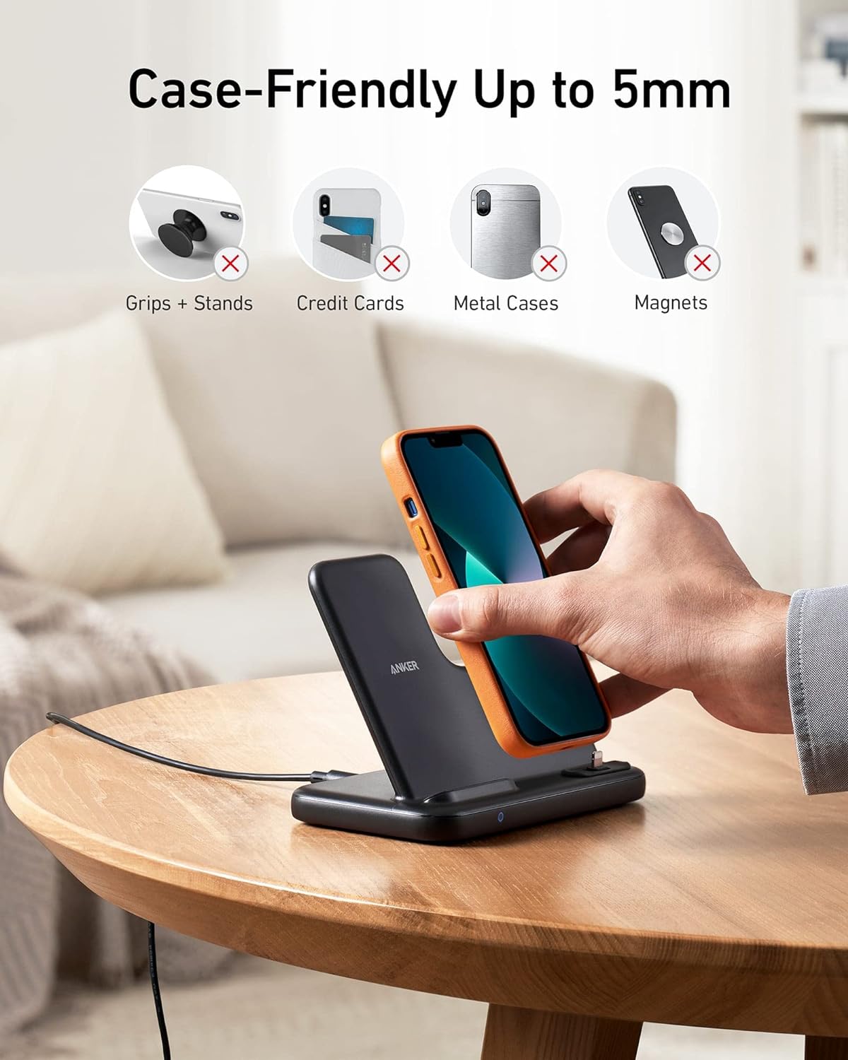 Anker PowerWave 4-in-1 Stand - Imagen 3