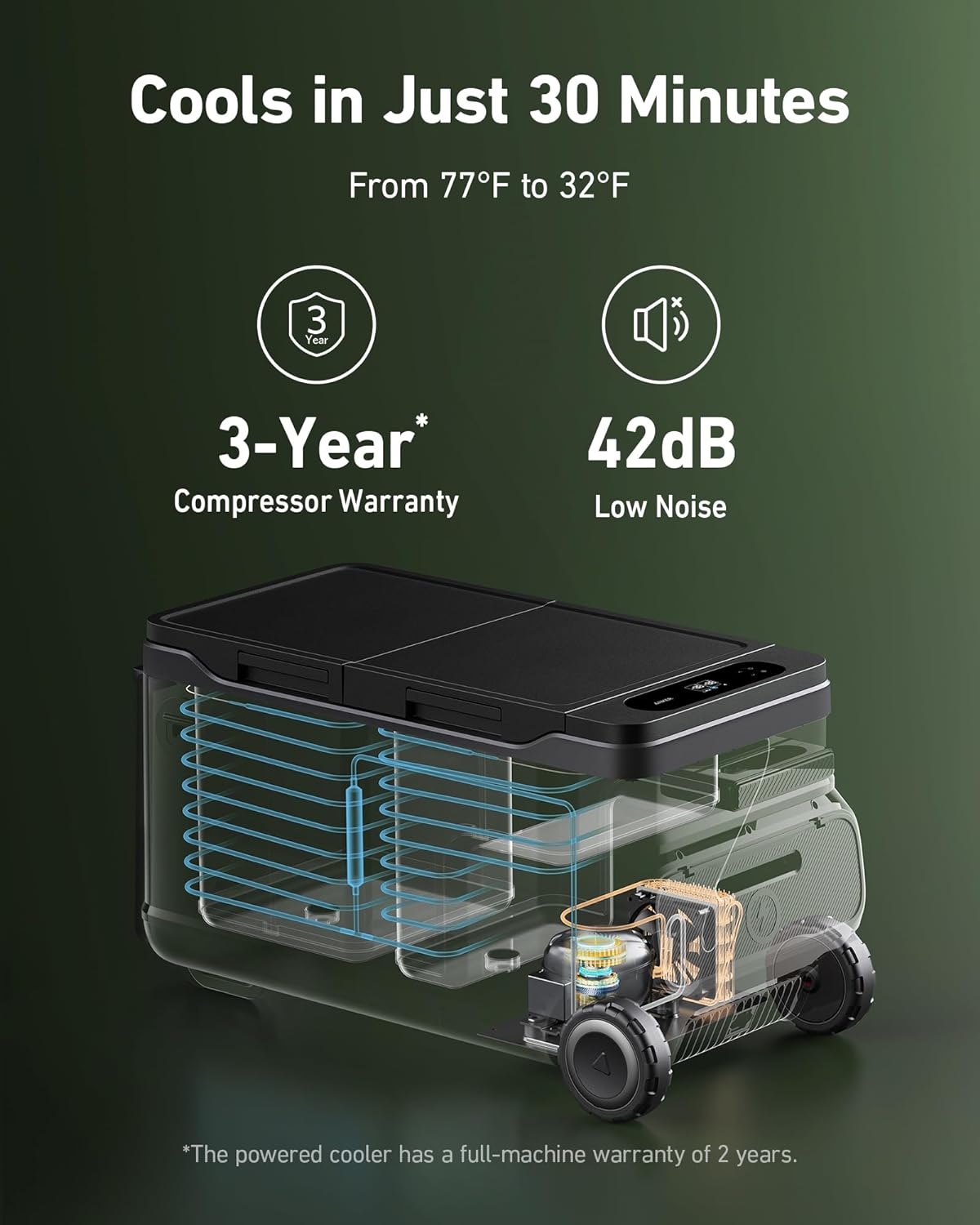 Anker EverFrost Dual-Zone Portable Cooler 50 - Imagen 4