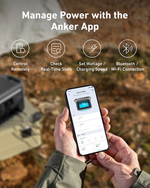 Anker SOLIX C800X Portable Power Station 768Wh | 1200W - Imagen 7