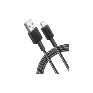Anker 322 USB-A to USB-C Cable (3ft Braided) Negro