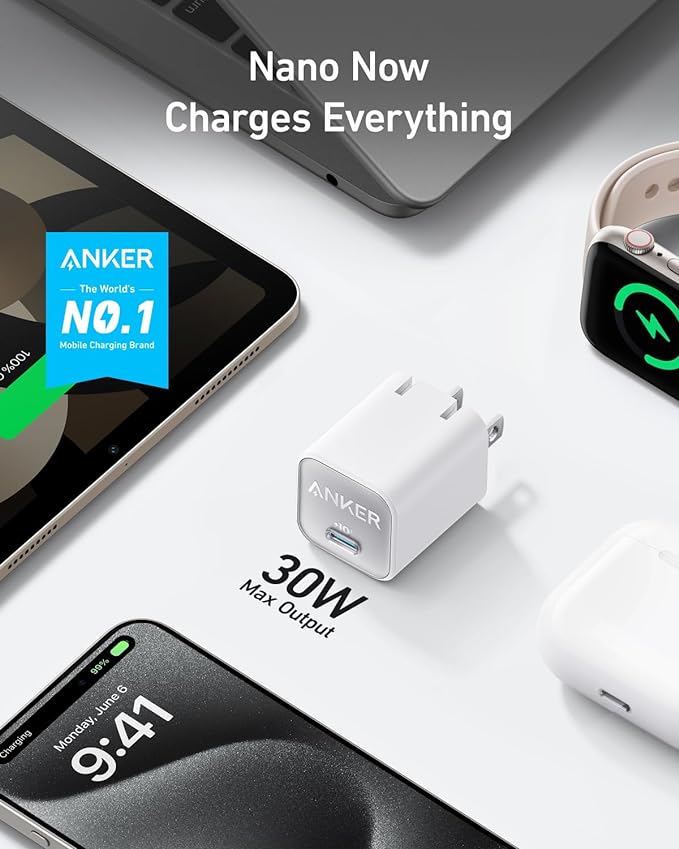 Anker 511 Charger (Nano 3, 30W) Negro - Imagen 6