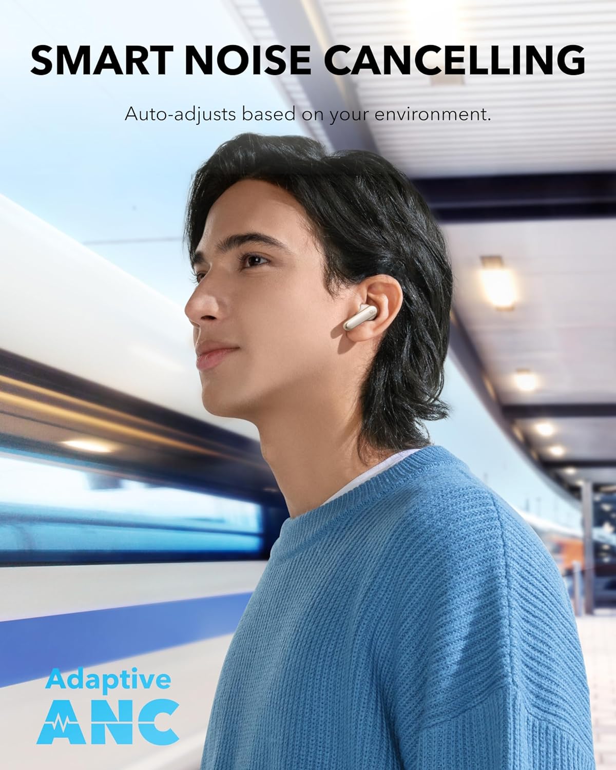 Soundcore P40i Blanco - Imagen 3
