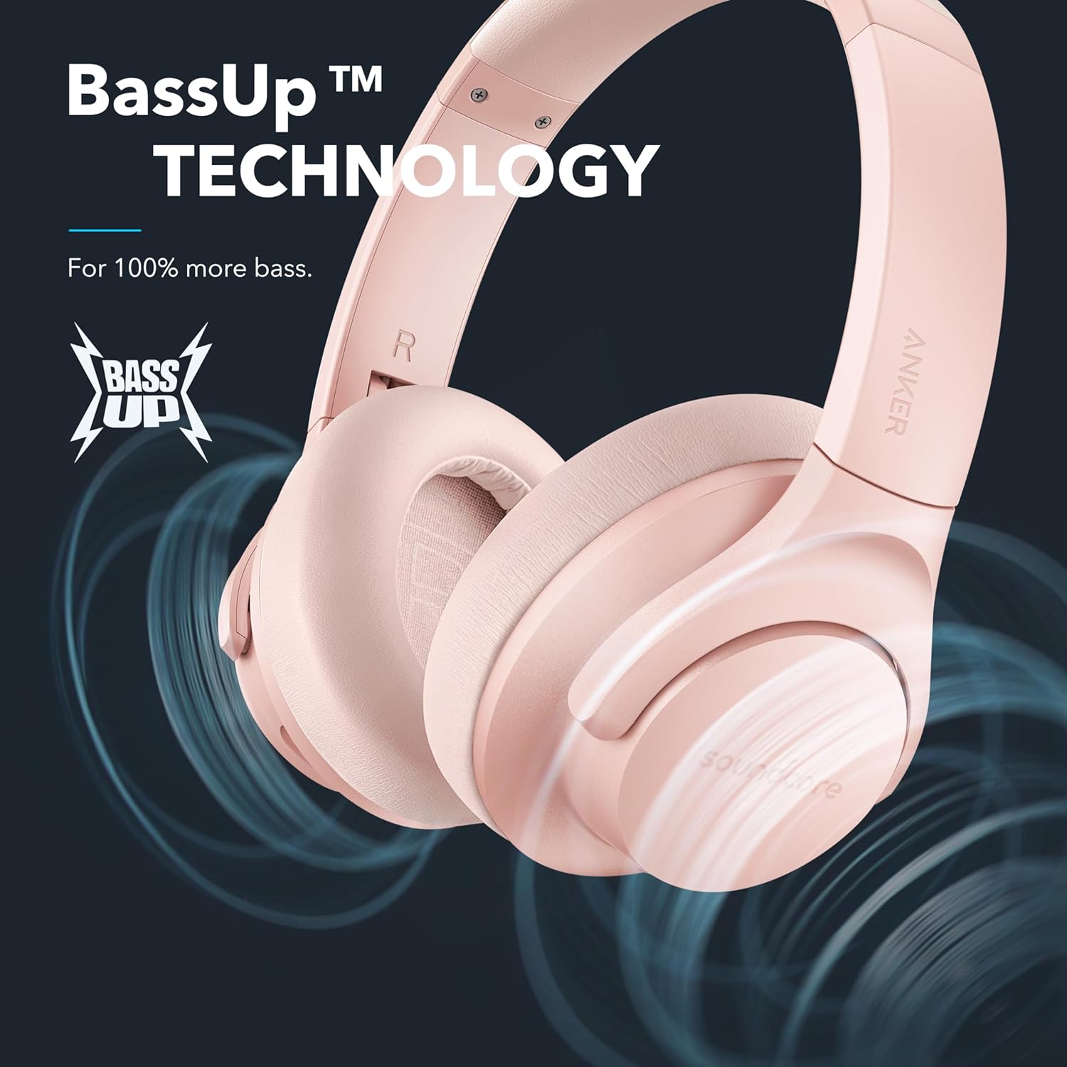 SoundCore Life Q20 Rosado - Imagen 5