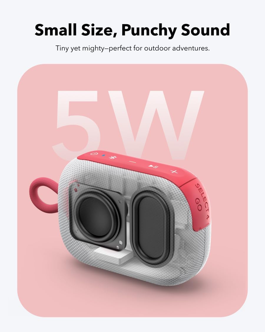 SoundCore Select 4 Go Roja-Blanca - Imagen 3