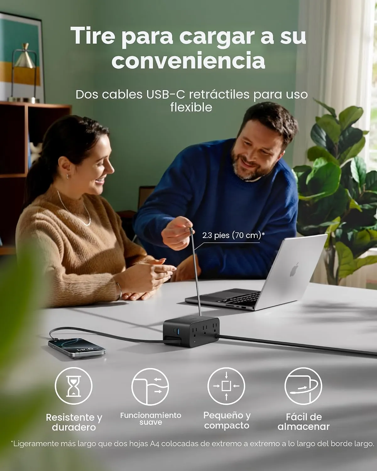 Anker Nano Charging Station (7-in-1, 100W) Negro - Imagen 4