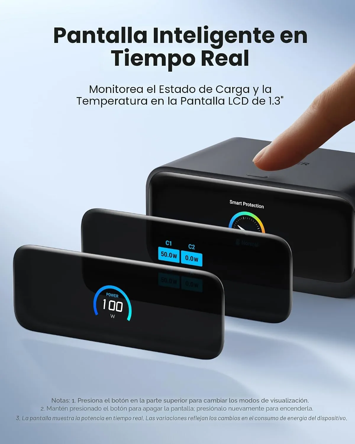 Anker Nano Charging Station (7-in-1, 100W) Negro - Imagen 7