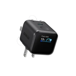 Anker Nano Smart Display Charger 45W Negro