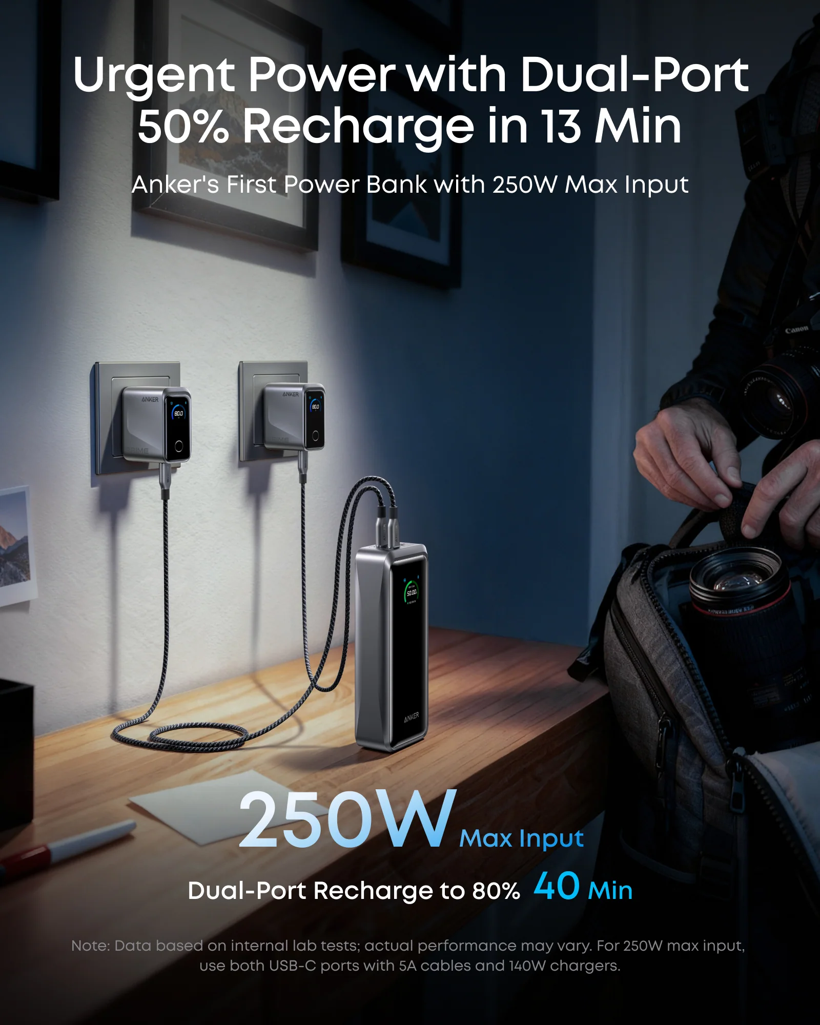 Anker Prime 26,250mAh Power Bank (300W) - Imagen 4
